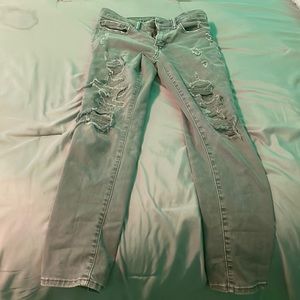 Grey American Eagle Pants. Boy size: Medium/Large